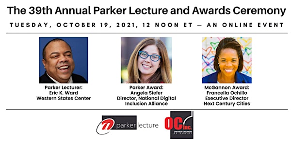 39th Annual Parker Lecture & Awards Ceremony