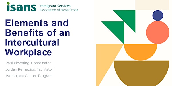Elements and Benefits of an Intercultural Workplace (November 16th)