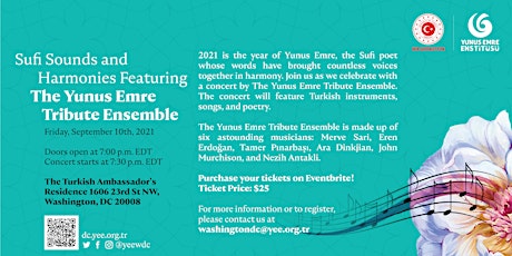 Sufi Sounds and Harmonies Featuring The Yunus Emre Tribute Ensemble