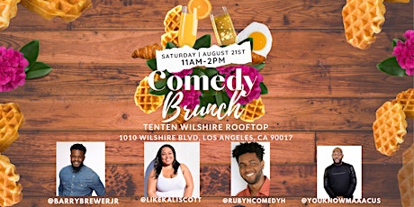 Sizzles & Giggles Comedy Brunch primary image