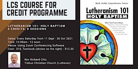 Lutheranism 101: Holy Baptism