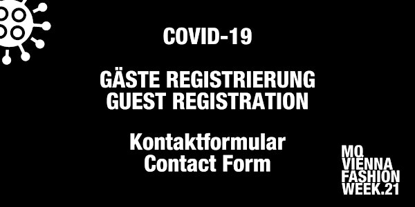 COVID REGISTRIERUNG  /  COVID REGISTRATION