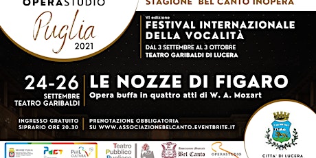 Immagine principale di LE NOZZE DI FIGARO opera buffa in quattro atti di W.A. Mozart 