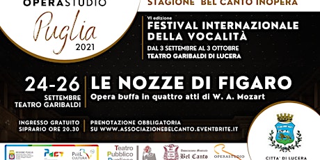 Immagine principale di LE NOZZE DI FIGARO opera buffa in quattro atti di W.A. Mozart 