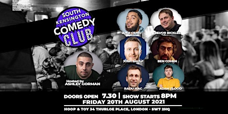 Imagem principal do evento South Kensington Comedy Club is back!!!!!!!!