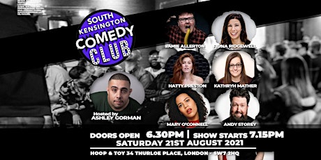 Imagem principal do evento South Kensington Comedy Club is back!!!!!!!!
