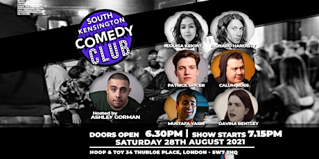 Imagem principal do evento South Kensington Comedy Club is back!!!!!!!!