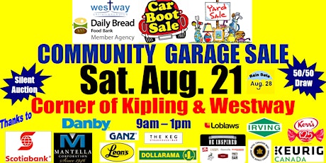 Westway Community Car Boot Rummage Sale & Silent Auction Fundraiser primary image