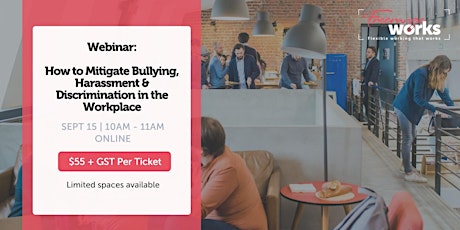 How to Mitigate Bullying, Harassment & Discrimination in the Workplace primary image