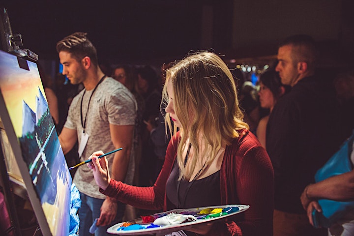Art Battle Victoria: Holiday Edition! - December 10, 2021 image