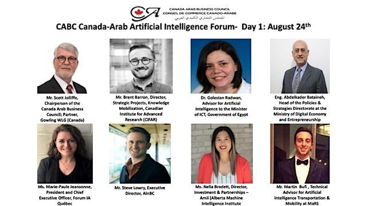 Canada-Arab Artificial Intelligence Forum image