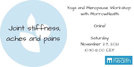 Hauptbild für Joint aches and pains - Yoga and Menopause Workshop with MorrowHealth