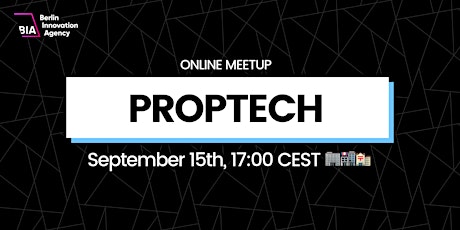 Smart City Hub  Online Meetup:  PropTech
