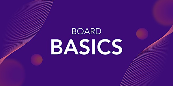 Board Basics Workshop (Multi-Co-op)