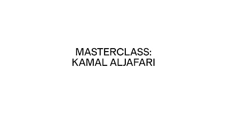 30 agosto - Masterclass con Kamal Aljafari