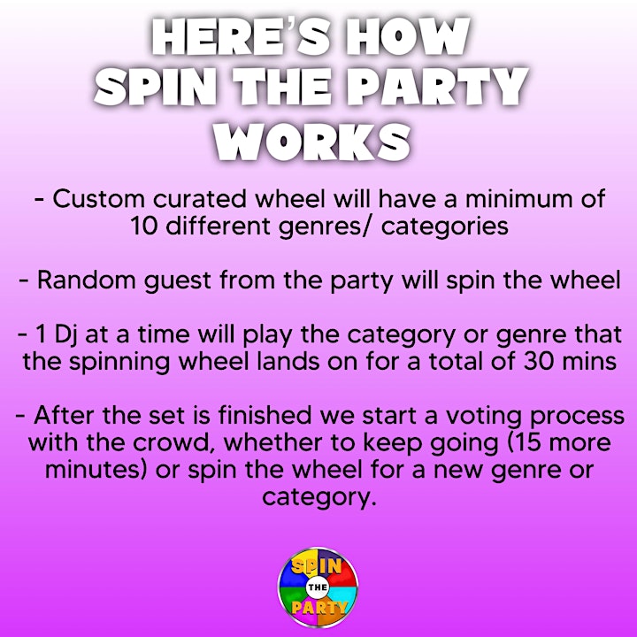 Spin The Party!!! image