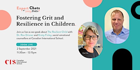 Sassy Mama Expert Chat with CIS on Fostering Grit & Resilience in Children primary image