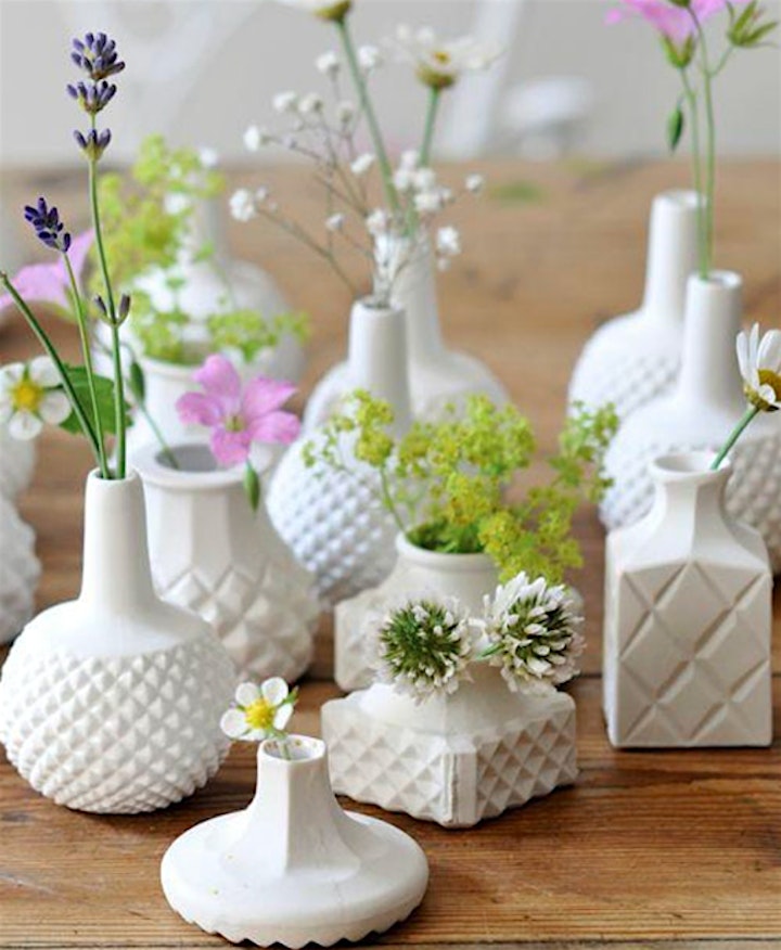 
		Flower Bud Vase | Pottery Workshop w/ Siriporn Falcon-Grey image
