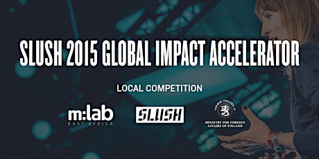 SLUSH 2015 Global Impact Accelerator. primary image