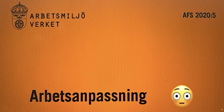 Vad innebär Arbetsmiljöverkets nya föreskrift om anpassning i praktiken?  primärbild