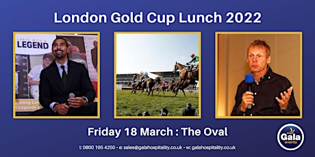 London Gold Cup Lunch 2022 tickets