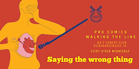 Saying the Wrong Thing: An English Comedy Hour in Berlin(Free Entry) boletos