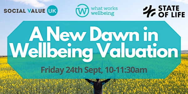A new dawn in wellbeing valuation.