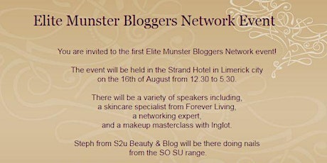Elite Munster Bloggers Network Event primary image