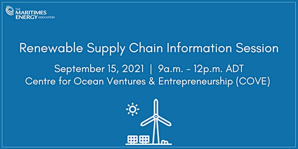 Renewable Supply Chain Information Session