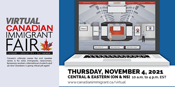 Canadian Immigrant Virtual Fair Eastern Canada (Ontario & Atlantic Canada)