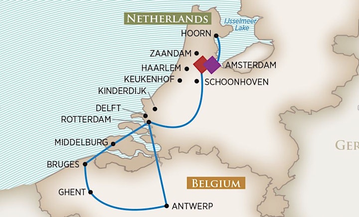 In-Person Cultural Trip - Tulip Time: A Netherlands & Belgium River Cruise image