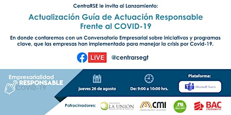 Hauptbild für Lanzamiento: Actualización Guía de Actuación Responsable frente al COVID-19