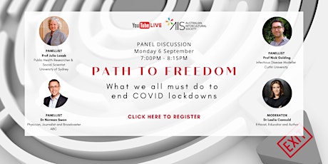 PATH TO FREEDOM, What we all must do to end covid lockdowns primary image