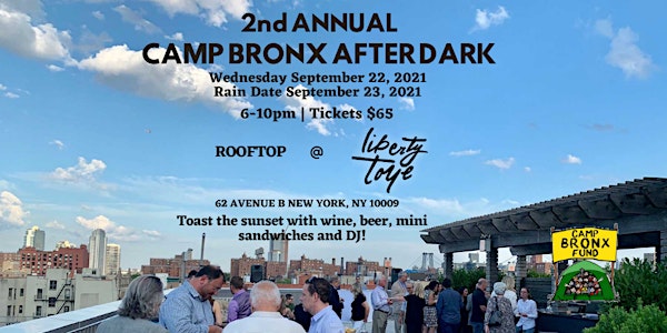 Camp Bronx After Dark - Fundraiser