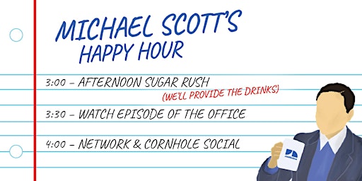 Imagem principal do evento Michael Scott's Happy Hour