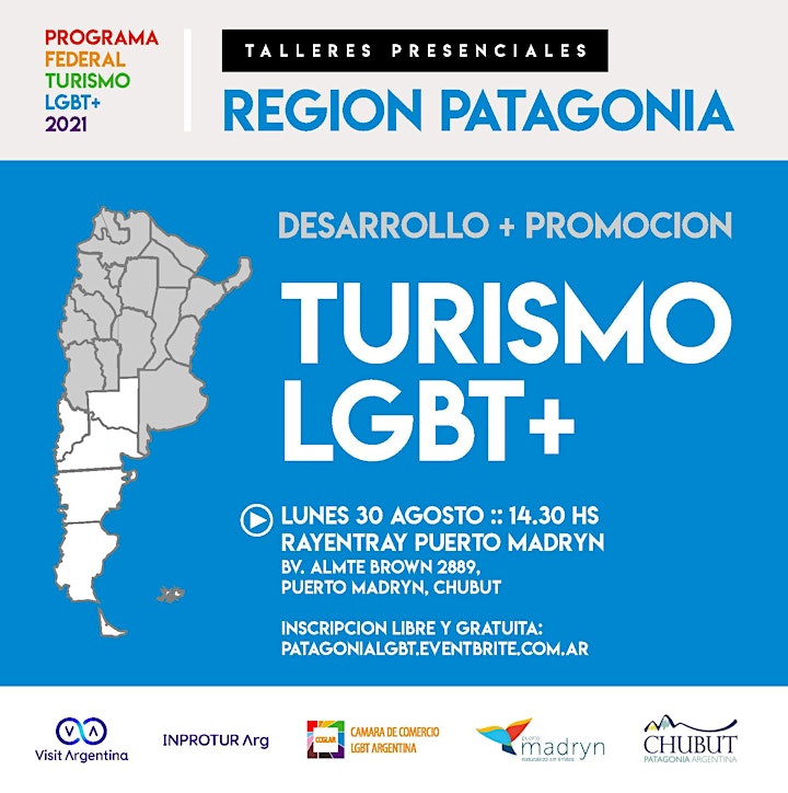 Imagen de PATAGONIA :: PROGRAMA FEDERAL TURISMO LGBT+ (evento presencial)