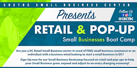 Retail & Pop-up Small Businesses Boot Camp primary image