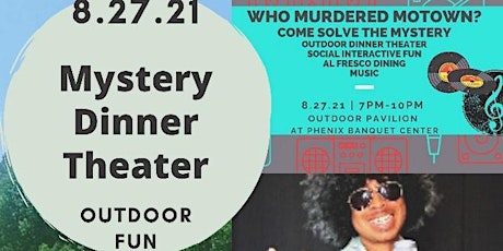 Mystery Murder Dinner Theater. Who Murdered Motown? Interactive. Fun. primary image