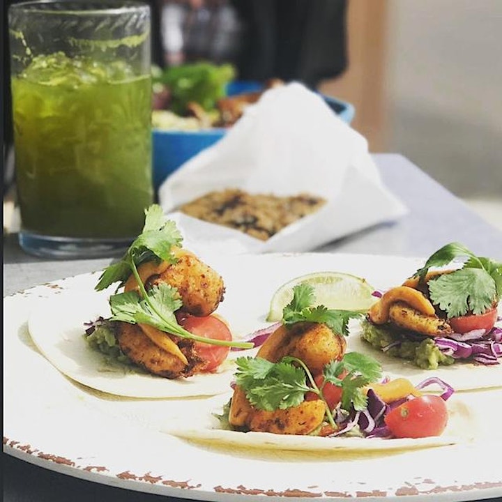 Shrimp Street Tacos From SEED Cafe