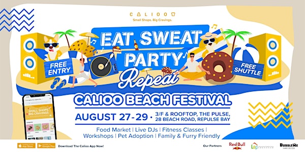 Doga: Yoga With Your Dogs! - LAP  |  Calioo Beach Food Festival