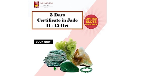 Certificate in Jade (5 Days course)