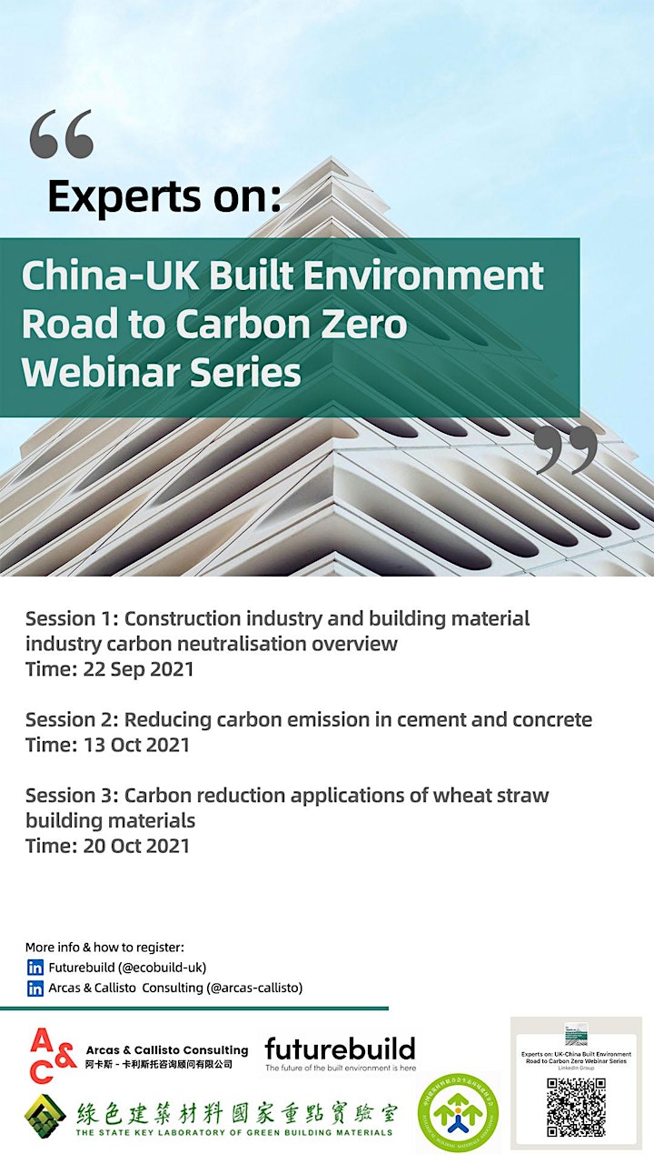 Experts on: Carbon Neutralisation in UK-China Built Environment Industries image