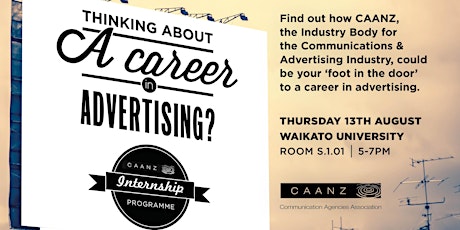 CAANZ Intern Programme information session primary image