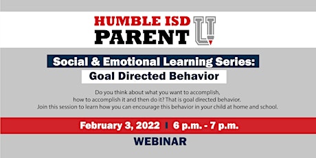 Social & Emotional Learning Series: Goal Directed Behavior tickets