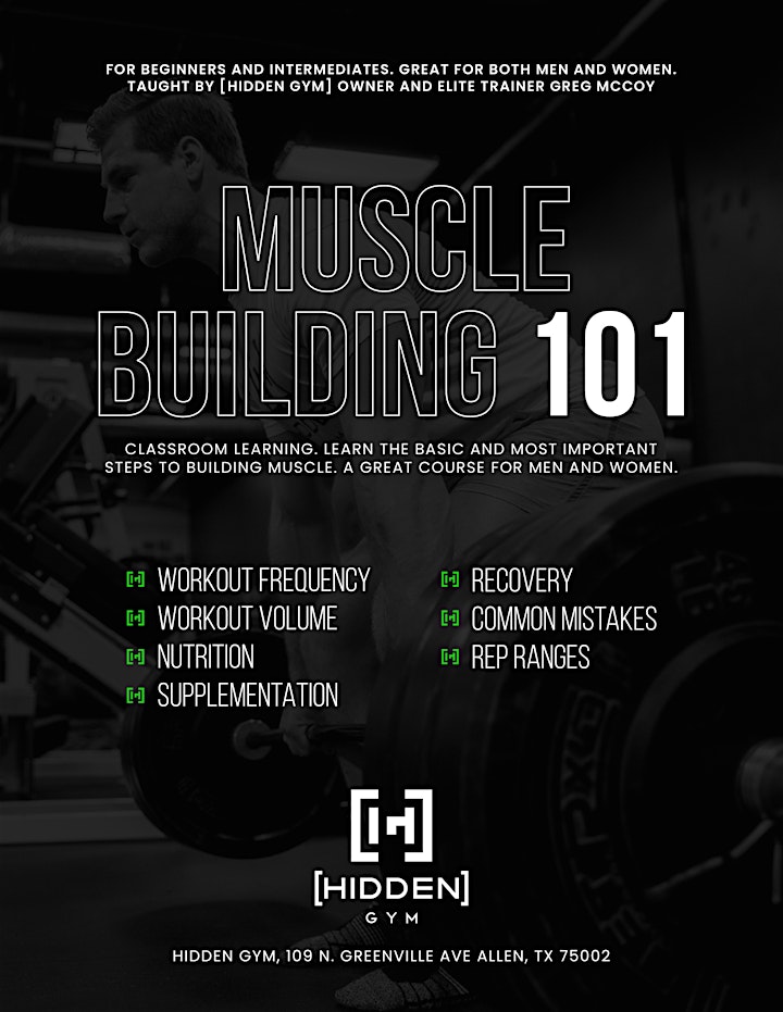 Muscle Building 101 image