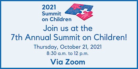 Imagem principal do evento 2021 Summit on Children