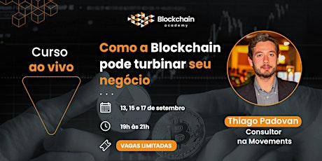 Imagem principal do evento Como a Blockchain pode turbinar seu negócio