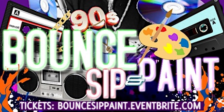 Bounce Sip and Paint ft DJ JUBILEE Sept 17 primary image