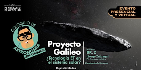Imagen principal de Coloquio de astronomía: el proyecto Galileo