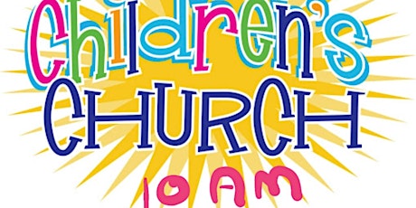 Children's Church - 29 August 2021 10:00 primary image